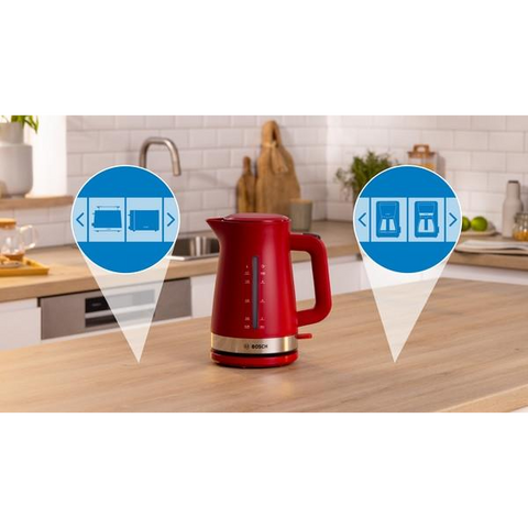 Bosch TWK4M224 bollitore elettrico 1,7 L 2400 W Rosso