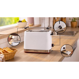Bosch TAT4M221 tostapane 2 fetta/e 950 W Bianco