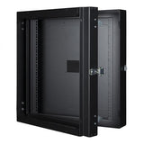 Lanview RWMD12UBL rack 12U Nero (Armario rack doble de 19" y 12U - Sección 600 x 150 x 631 mm - Negro - Garantía: 60 meses)