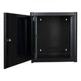 Lanview RWP12U56BL rack 12U Da parete Nero (19 12U Rack Wall Mount Pro - 600 x 560 x 645mm - Black - Warranty: 60M)