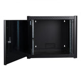 Lanview RWP09U45BL rack 9U Da parete Nero (19 9U Rack Wall Mount Pro - 600 x 450 x 512mm - Black - Warranty: 60M)