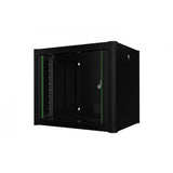 Lanview RWP09U45BL rack 9U Da parete Nero (19 9U Rack Wall Mount Pro - 600 x 450 x 512mm - Black - Warranty: 60M)