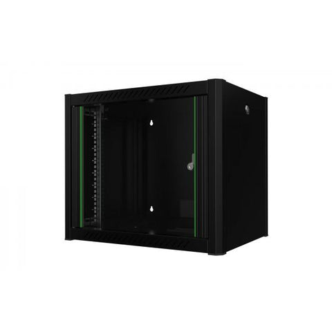 Lanview RWP09U45BL rack 9U Da parete Nero (19 9U Rack Wall Mount Pro - 600 x 450 x 512mm - Black - Warranty: 60M)
