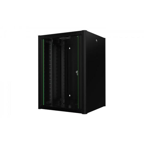 Lanview RWP16U56BL rack 16U Da parete Nero (19 16U Rack Wall Mount Pro - 600 x 560 x 823mm - Black - Warranty: 60M)
