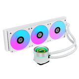 Lian Li GA II TRINITY Case per computer Raffreddatore di liquidi tutto in uno 12 cm Bianco 1 pz (Lian Li Galahad II Trinity AIO 360mm ARGB All In One CPU Cooler - White)