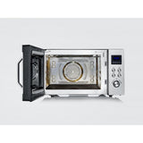 Severin MW 7777 forno a microonde Superficie piana Microonde con grill 25 L 900 W Nero, Stainless steel