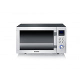 Severin MW 7777 forno a microonde Superficie piana Microonde con grill 25 L 900 W Nero, Stainless steel