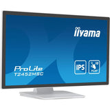 iiyama ProLite Monitor PC 60,5 cm (23.8") 1920 x 1080 Pixel Full HD LCD Touch screen Multi utente Bianco