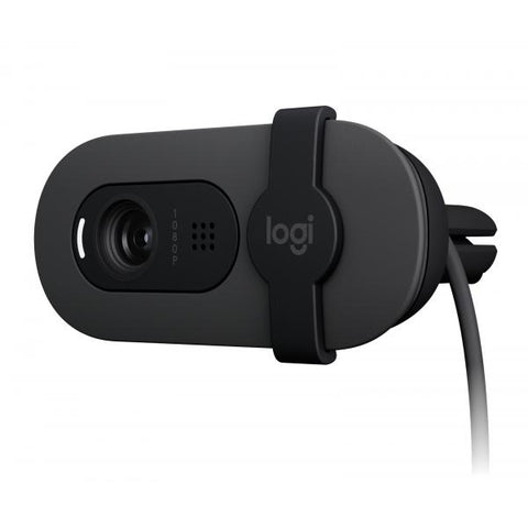 WEBCAM LOGITECH BRIO 100 MIC OMNID 1920X1080 USB 2MP FULL HD GRAFITE