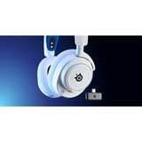 Steelseries ARCTIS NOVA 7P WHITE Auricolare Wireless A Padiglione Giocare Bluetooth Blu, Bianco