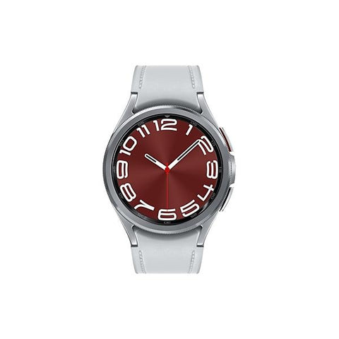 Samsung Galaxy Watch6 Classic SM-R955FZSADBT smartwatch e orologio sportivo 3,3 cm (1.3") AMOLED 43 mm Digitale 432 x 432 Pixel Touch screen 4G Argento Wi-Fi GPS (satellitare)