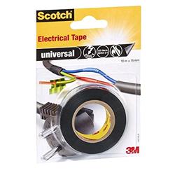 3M SCOTCH ELECTRICAL TAPE NASTRO ISOLANTE IN PVC 15MMx10M COLORE NERO