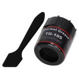 PASTA DISIPAZIONE CALORE ITEK TG-105 - BARATTOLO DA 10G CON SPATOLA, GRIS - ITTP10G5B