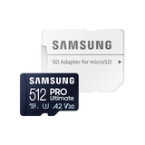 Samsung PRO Ultimate microSD Memory Card 512GB