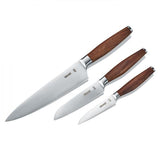 GRAEF KN 5150 Kchenmesserset 3-teilig Solinger Klingen 9cm/13cm/20cm 1 (KN 5150)