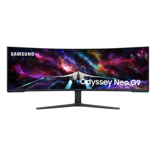 Samsung G95NC LED display 144,8 cm [57] 7680 x 2160 Pixel Dual UHD QLED Bianco (Samsung Odyssey Neo G9 S57CG954NU - Qu)