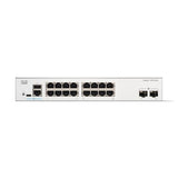 CISCO CATALYST 1300-16T-2G SWITCH GESTITO L3 - 16 x 10/100/1000Base-T + 2 x Gigabit Ethernet SFP MONTABILE SU RACK BIANCO