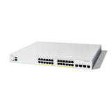 CISCO CATALYST 1300-24FP-4G SWITCH GESTITO L3 - 24 x 10/100/1000 (PoE+) + 4 x Gigabit SFP PoE+ (370 W) MONTABILE SU RACK
