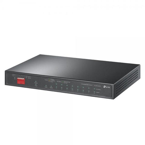 TP-Link Switch 10 porte Gigabit 6 porte PoE+ 2 PoE++ TL-SG1210PP
