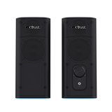 TRUST GXT612 CETIC 2.0 RGB COPPIA DI SPEAKER DOPPIA CONNESSIONE BLUETOOTH + JACK 3,5mm 9W RMS ILLUMINAZIONE RGB NERO