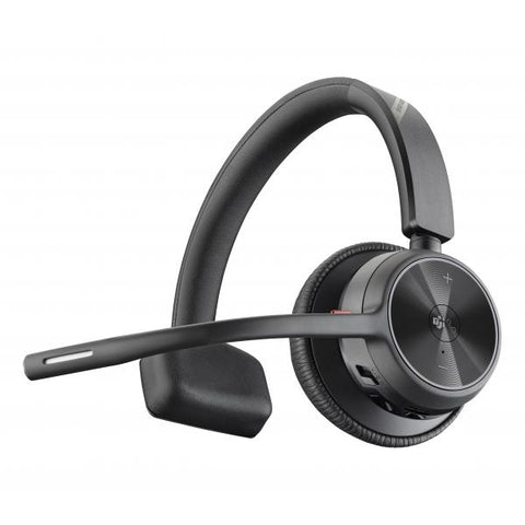 POLY Voyager 4310-M UC Auricolare Wireless A Padiglione Ufficio USB tipo A Bluetooth Base di ricarica Nero