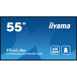 iiyama LH5560UHS-B1AG visualizzatore di messaggi Pannello A digitale 138,7 cm [54.6] LED Wi-Fi 500 cd/m 4K Ultra HD Nero Processore integrato Android 11 24/7 (iiyama ProLite LH5560UHS-B1AG - 55 Cat