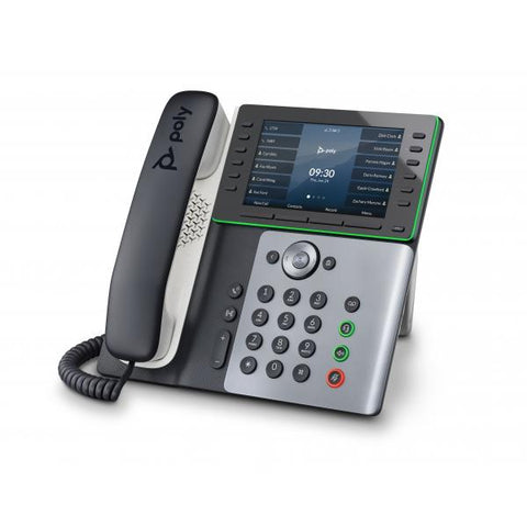 POLY Edge E550 telefono IP Nero 12 linee IPS Wi-Fi