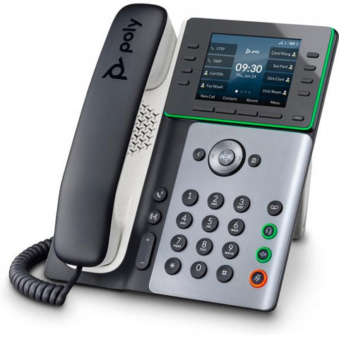 Poly Edge E300 IP Phone and PoE-enabled - Replaces Poly SKU 2200-87815-025