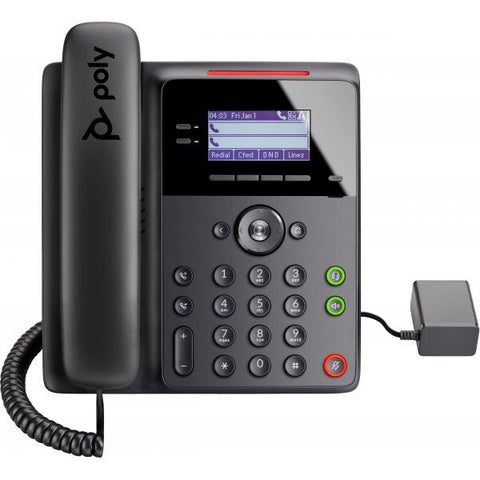 POLY Edge B30 telefono IP Nero 4 linee LCD
