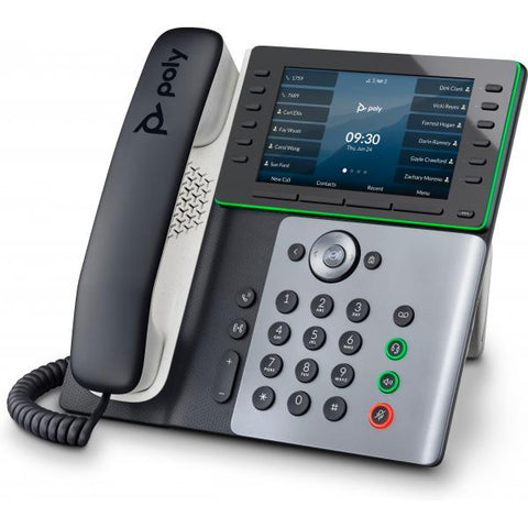 POLY Edge E500 telefono IP Nero 12 linee IPS