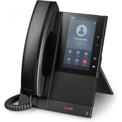 Poly CCX 505 Business Media Phone with Open SIP and PoE-enabled - Replaces Poly SKU 2200-49735-025