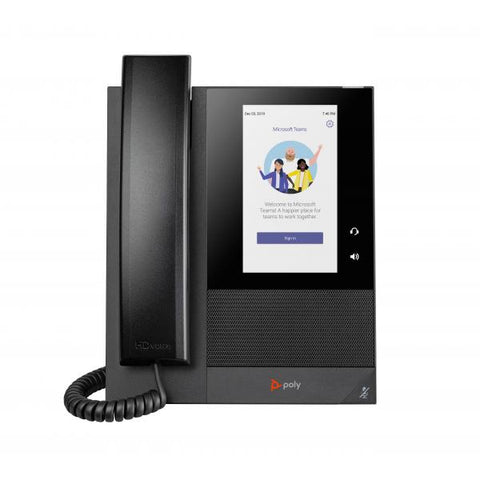 HP Poly CCX 400 - IP-Telefon - Schwarz - Kabelgebundenes Mobilteil - 24 Zeilen - LCD - 12,7 cm (5") (848Z8AA)