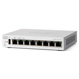 Cisco C1200-8T-D switch di rete Gestito L2/L3 Gigabit Ethernet [10/100/1000] Bianco (Cisco Catalyst 1200-8T-D - Switch - Gigabit Ethernet - L3 - smart - 8 x 10/100/1000 - desktop - PoE [67 W])