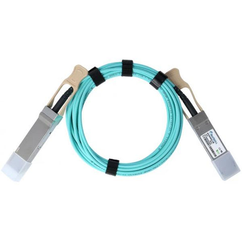 BlueOptics 100G-AOC-QSFP10M-TA-BO cable InfiniBand 10 m QSFP28 Color agua 