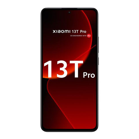 SMARTPHONE XIAOMI 13 T PRO 6.6" 512GB RAM 12GB DUAL SIM 5G BLACK ITALIA