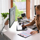 Ergotron NX Series NX MONITOR ARM WHITE 86,4 cm [34] Scrivania Nero, Bianco (NX MONITOR DESK MOUNT WHITE - UP TO 34IN MONITOR 5 YEARWARRANY)