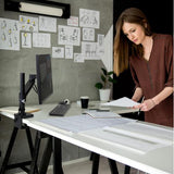 Ergotron NX Series NX MONITOR ARM BLACK 86,4 cm [34] Scrivania Nero (ERGOTRON NX MONITOR ARM BLACK)