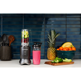 NutriBullet NB1206DGCC frullatore 900 L Frullatore da tavolo 1200 W Nero, Trasparente