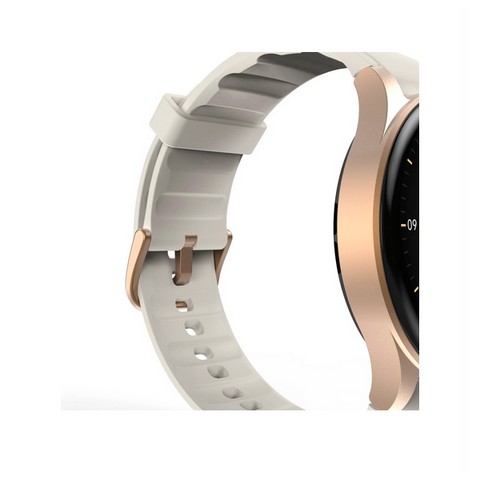 Hama Smartwatch 8900 3,3 cm (1.3") AMOLED 42 mm Digitale 466 x 466 Pixel Touch screen Oro GPS (satellitare)