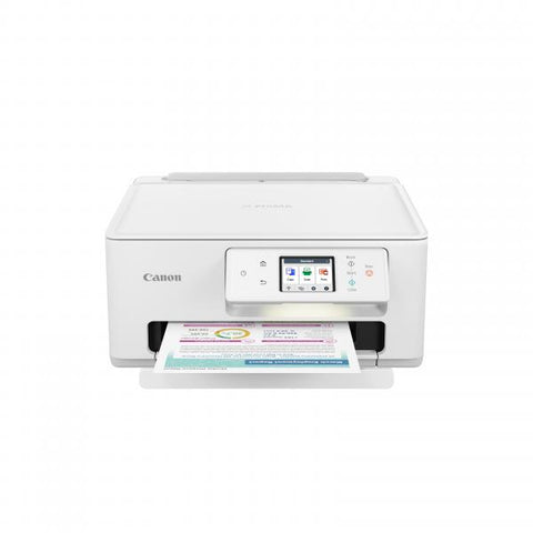 CANON STAMPANTE MULTIFUNZIONE INK COL A4 WIFI F/R 15PPM ADF CANON PIXMA TS7650I WHITE F/R AUTO