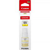 CANON GI 55 Y RICARICA INCHIOSTRO GIALLO 40 ML PER MAXIFY GX1050, GX2050 3000 PAGINE