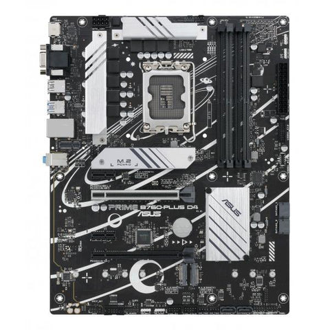 Placa base ASUS PRIME B760-PLUS D4 LGA1700 (RAPTOR LAKE) 4DDR4 VGA+HDMI+DP 3*M.2 ATX 