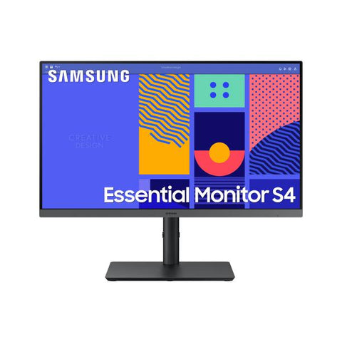 Samsung S43GC Monitor PC 61 cm [24] 1920 x 1080 Pixel Full HD LCD Nero (S24C432 24inch Bezelless 16:9 - [24] - Warranty: 12M)