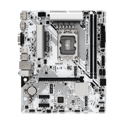 ASROCK B760M-HDV/M.2 SCHEDA MADRE FORM MICRO ATX CHIPSET INTEL B760 SOCKET LGA 1700