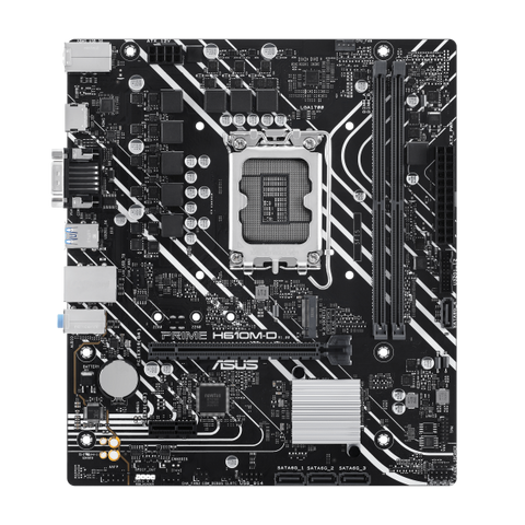 Placa base ASUS PRIME H610M-D MICRO ATX SOCKET 1700 INTEL H610 EXPRESS 2x DDR5 - M.2 PCIe 3.0 - USB 3.0 - PCI-Express 4.0 16x 