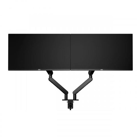 AOC AM420B Supporti a parete per TV 86,4 cm [34] Scrivania Nero (AOC AM420 Dual Monitor Arm - Black)