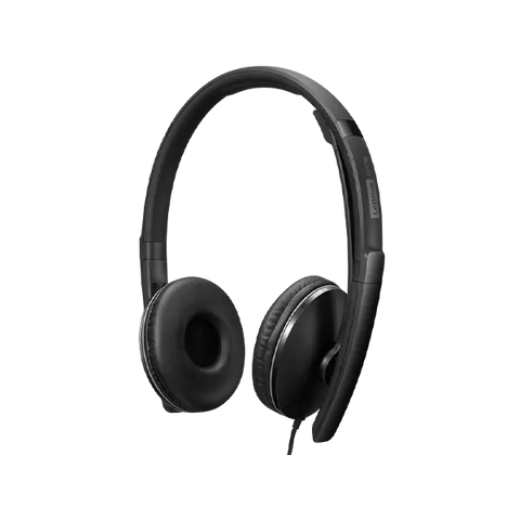 Lenovo 4XD1M39029 cuffia e auricolare Cablato A Padiglione USB tipo-C Nero