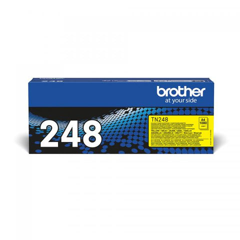 TONER BROTHER TN-248Y GIALLO 1000PP X HL-L3220 HL-L3240 DCP-L3560 MFC-L3740 MFC-L3760 HL-L8230 MFC-L8340 HL-L8240 MFC-L8390
