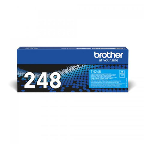 TONER BROTHER TN-248C CIANO 1000PP X HL-L3220 HL-L3240 DCP-L3560 MFC-L3740 MFC-L3760 HL-L8230 MFC-L8340 HL-L8240 MFC-L8390