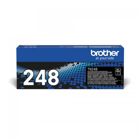 TONER BROTHER TN-248BK NERO 1000PP X HL-L3220 HL-L3240 DCP-L3560 MFC-L3740 MFC-L3760 HL-L8230 MFC-L8340 HL-L8240 MFC-L8390
